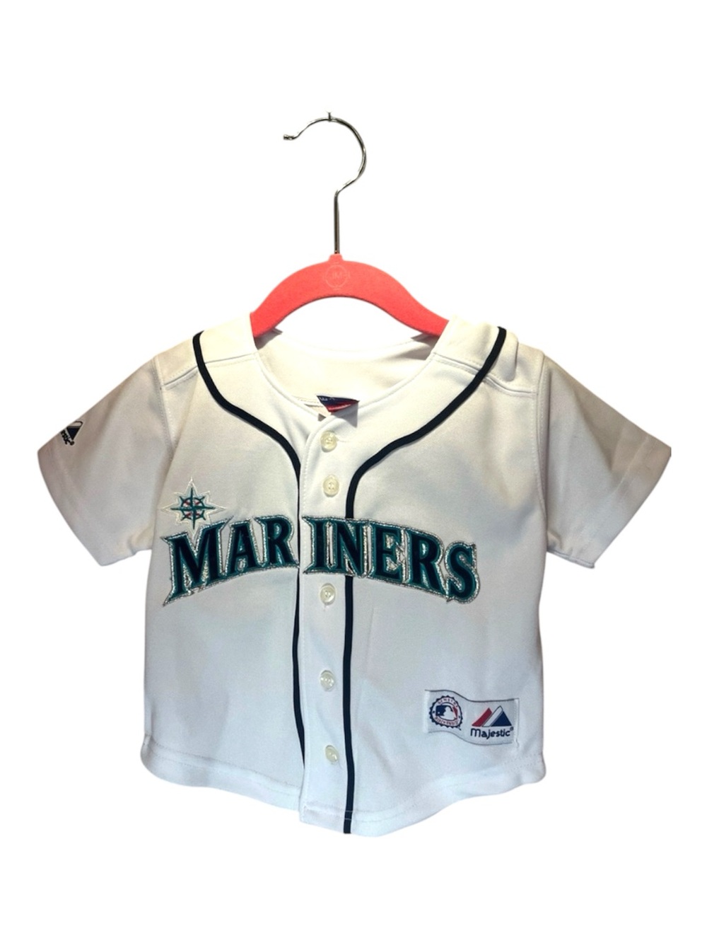 New Seattle Mariners Ichiro Jersey Magestic Vintage Deadstock Size 18 Months NWT
